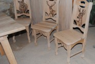 Dubové stoličky